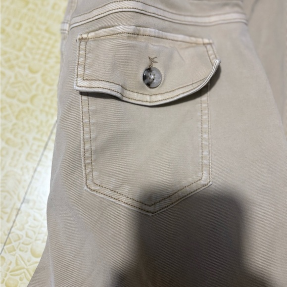 SPANX Tan Straight Leg Pants Classic Design - Picture 2 of 10